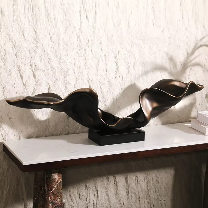 Interior Design Organic Modern - Wholesale Dark Bronze Resin Nordic Home