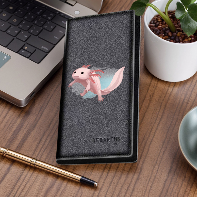 Pink axolotl amphibian illustr - Interior Design Illustration 评论和价格
