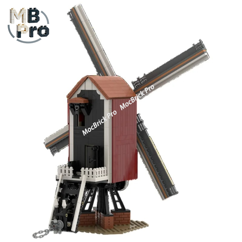 Minifig Scale Dutch Windmill M - Interior Design Build 评论和价格