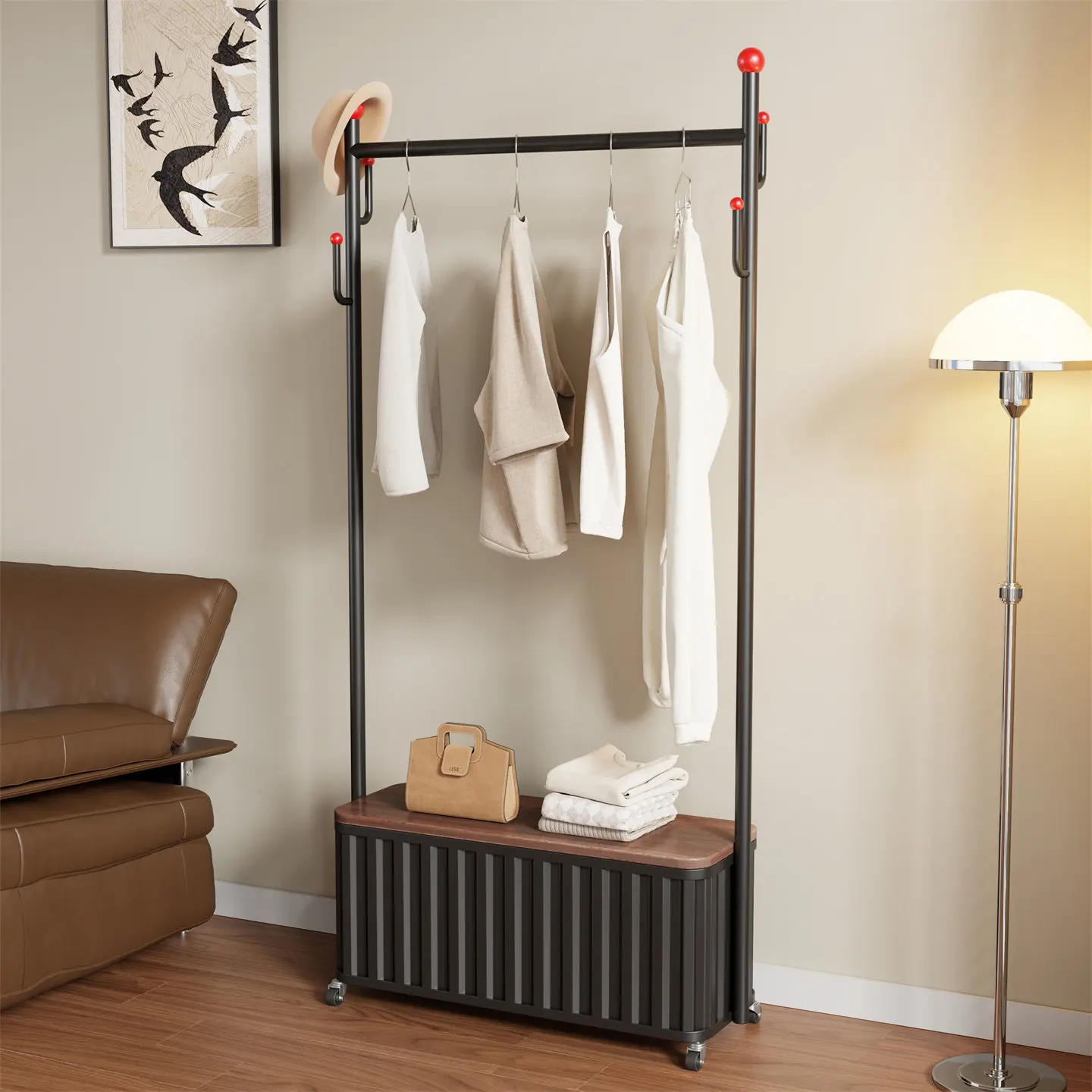 Luxury Modular Coat Rack Retro - Interior Design Vintage Modern 评论和价格