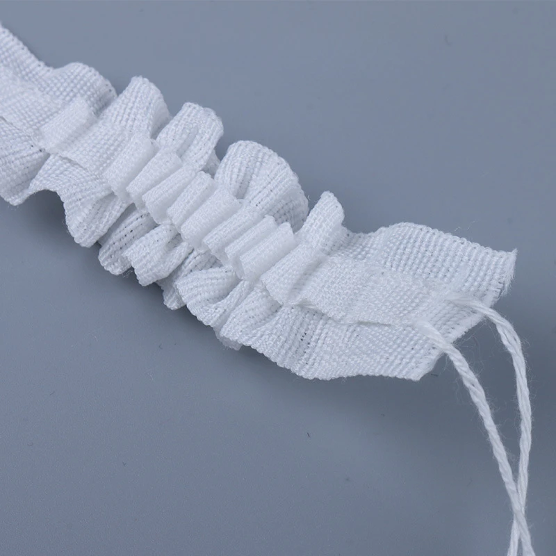 Pull Pleated Tape 10 Meters Cu - Linen Curtain Eyelet 评论和价格