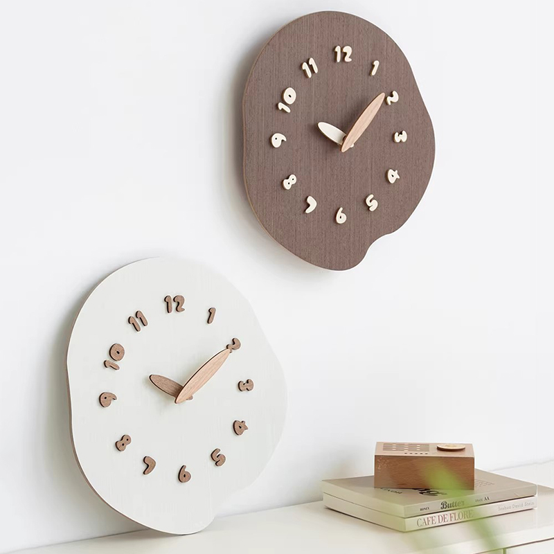 Xenomorph Wooden Wall Clocks D - Interior Design Vintage Modern 评论和价格