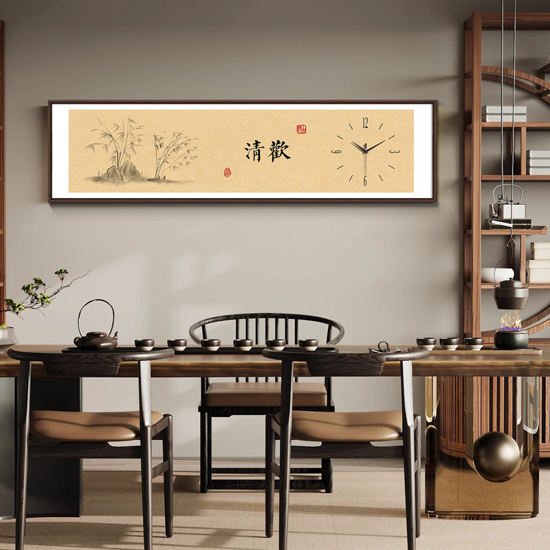 Vintage Big Size Clock Wall In - Interior Design Vintage Modern 评论和价格
