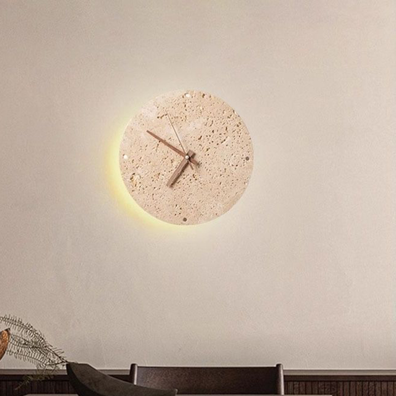 Vintage Wall Clock Nordic Circ - Interior Design Vintage Modern 评论和价格