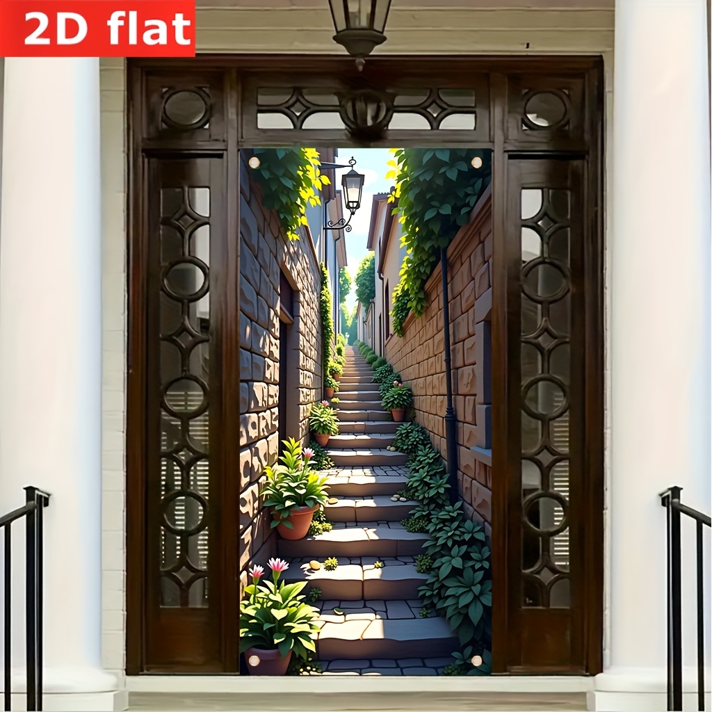 2D flat banner 1pc，Staircases  - Interior Design Build 评论和价格