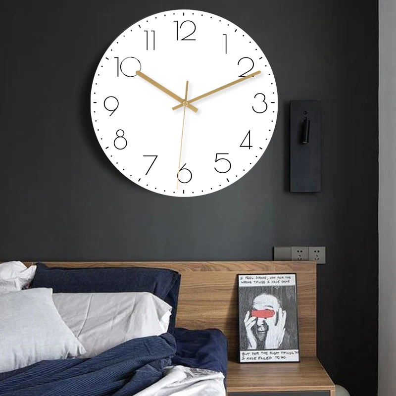 Creative Minimalist Wall Clock - Interior Design Vintage Modern 评论和价格