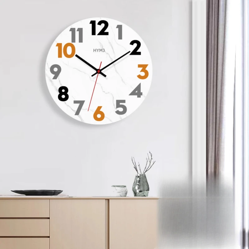 Creative Minimalist Wall Clock - Interior Design Vintage Modern 评论和价格