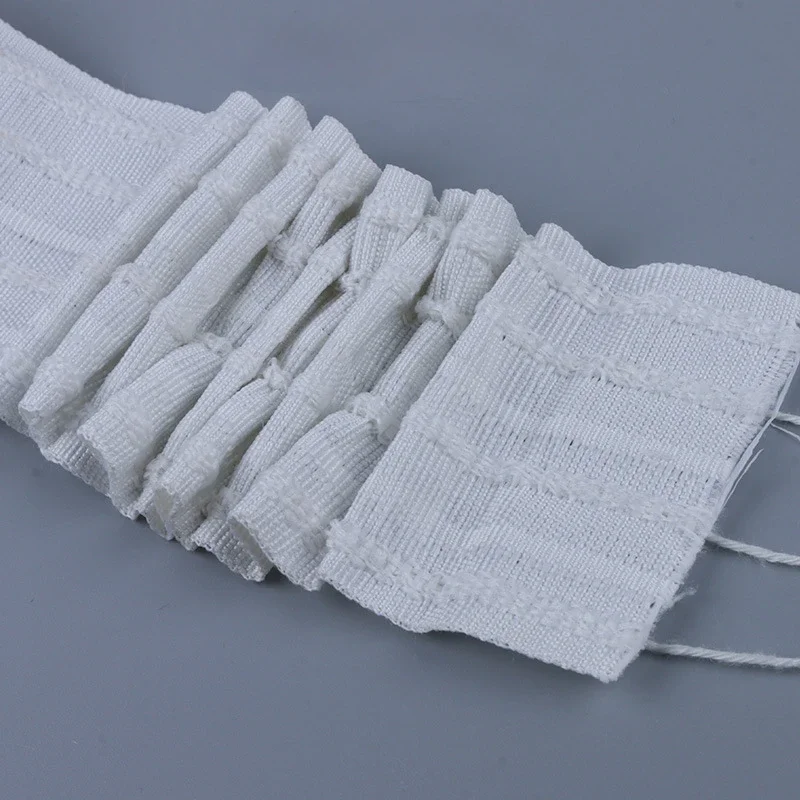 10 Meters Pull Pleated Tape Cu - Linen Curtain Eyelet 评论和价格