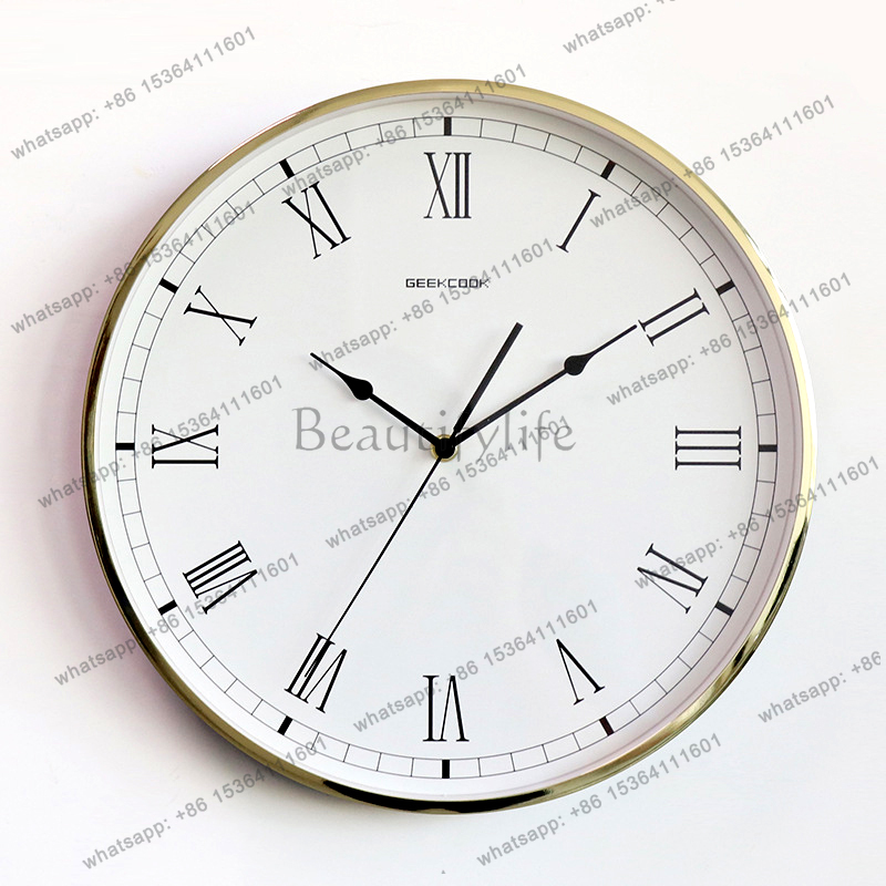 Creative Korean Wall Clock Mod - Interior Design Organic Modern 评论和价格