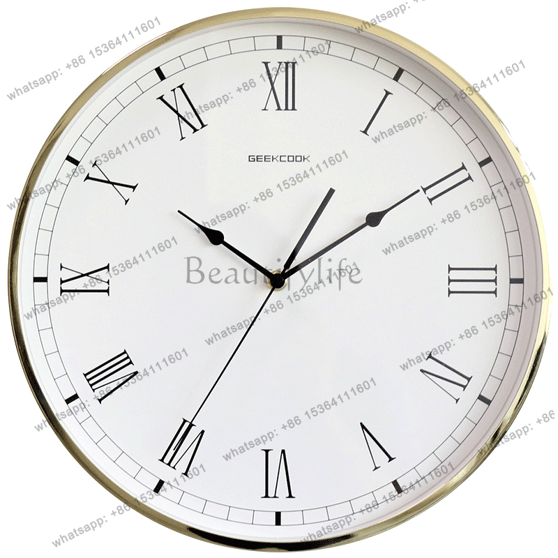 Creative Korean Wall Clock Mod - Interior Design Organic Modern 评论和价格