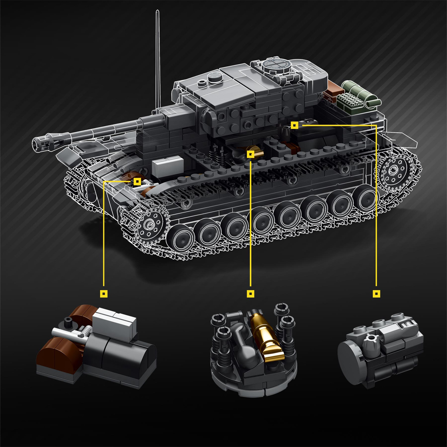 1:35 Scale Tank No. 4 Type G w - Interior Design Build 评论和价格